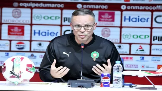جامعة كرة القدم تجدد الثقة في محمد وهبي لمواصلة مهامه مدربًا للمنتخب الوطني