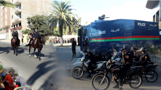 فيديو : سلطات آسفي تقود مقابلة أولمبيك آسفي والترجي التونسي الى بر الأمان