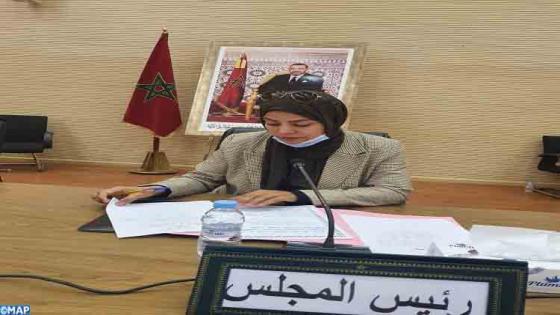 انتخاب حنان مبروك رئيسة للمجلس الجماعي اليوسفية