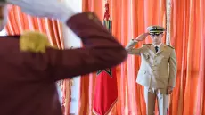 ولي العهد الأمير مولاي الحسن يتسلم برقية ولاء من القوات المسلحة الملكية