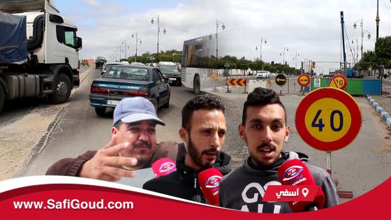 بالصوت والصورة : تصريحات…لاراديس سادا شارع الحسن الثاني… الماء خانز والطريق مسدودة