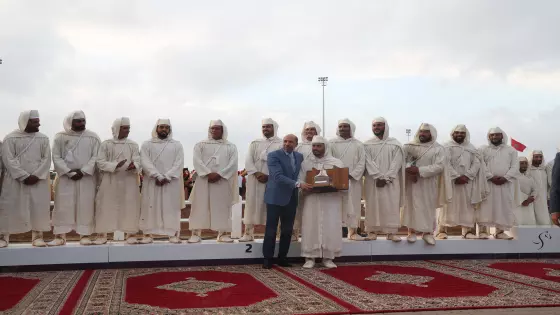 معرض الفرس بالجديدة.. تتويج سربة المقدم شرف البحراوي بالجائزة الكبرى لصاحب الجلالة الملك محمد السادس للتبوريدة