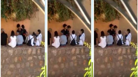 التحقيق مع تلميذات ظهرن في فيديو وهن يتعاطين السيلسيون داخل مدرسة ببني ملال !