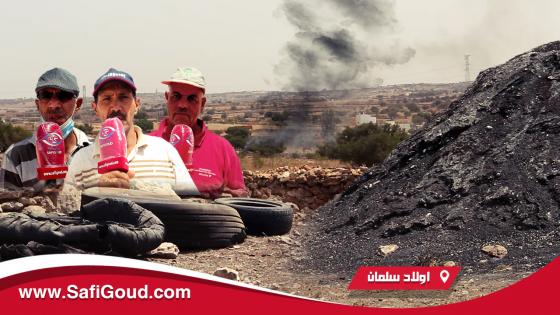 فيديو : أفرنة الجير بجماعة أولاد سلمان عجلات مطاطية تهدد صحة المواطنين والسلطات تتواطئ و تغط في نوم عميق