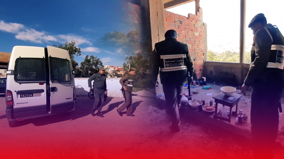 فيديو حصري: عناصر القوات المساعدة تتدخل بعد احتلال مهاجرين أفارقة فندقا مهجورا بآسفي