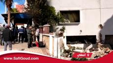 فيديو : أفارقة يواصلون احتلال فيلا بآسفي ومنع مالكها من إعادة ترميمها