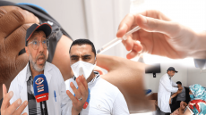 الأطر الطبية المشاركة في قافلة التلقيح بآسفي تدعو عموم المواطنين إلى الإستفادة قصد رفع الضغط عن المراكز.