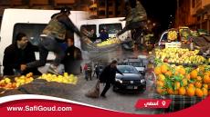 فيديو : مشاهد مثيرة في مطاردة باعة الديسير محتلين الشارع بحي السلام بآسفي