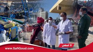 فيديو:البحرية ديال آسفي رجعوا للبحر والسلطات خدات اجراءات صحية لحمايتهم