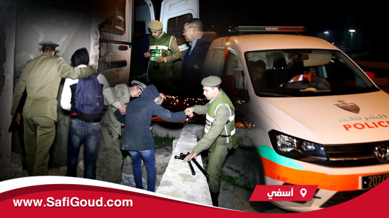 فيديو مثير : البوليس والمخازنية يداهمون بنايات مهجورة بآسفي تحولات الى أوكار فساد