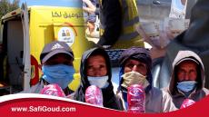 فيديو :الناس فرحانين بجماعة التوابث بعدما قربت ليهم عمالة آسفي الاعانة ديال راميد بمقر الجماعة