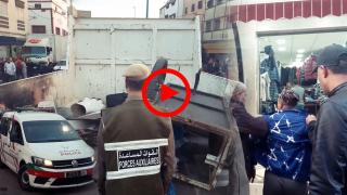 فيديو : سلطات آسفي مازال متجندة للباعة اللي كيحتلوا شوارع جنوب آسفي