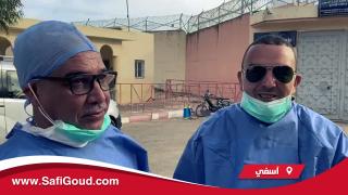 فيديو: الدكتورين اعزا وجغنون يؤكدان خلو جميع السجناء المفرج عنهم بآسفي من الاصابة بكورونا