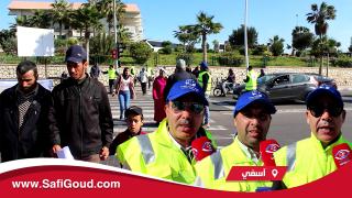 فيديو : حملة توعية لجمعية تيغالين للسلامة الطرقية والتربية حول السلامة الطرقية بآسفي