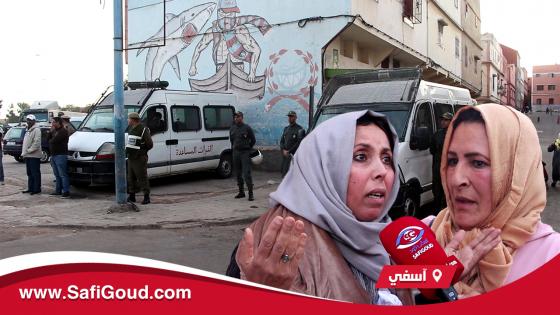 فيديو : ما عطاونا بلاصة في سوق النموذجي ما خلاونا نبيعو فوق التروتوار