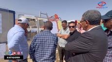 الفرج أخيرا..كموش يعطي إنطلاقة مشروع تعبيد عدد من الشوارع والأزقة بآسفي