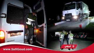 فيديو : حملات البوليس والمخازنية وصلات حتى لجنبات المطرح الجديد للنفايات نواحي آسفي