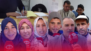 بالصوت والصورة : تقريب خدمة انجاز البطاقة الوطنية من تلاميذ ثانوية المعتمد بن عباد بجماعة أيير