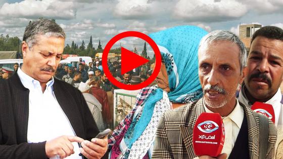 فيديو : حشود غفيرة من المواطنين بجماعة شهدة حاصروا مستشارين متهمين بابتزاز رئيس الجماعة