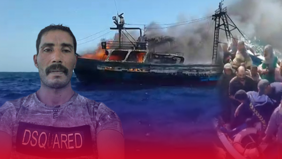 فيديو حصري…ها كيفاش أنقذ بحار من آسفي بحارة احترق مركبهم بالداخلة