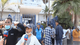 بسبب وثيقة التنقل …إحتجاج البحارة أمام مندوبية الصيد بآسفي