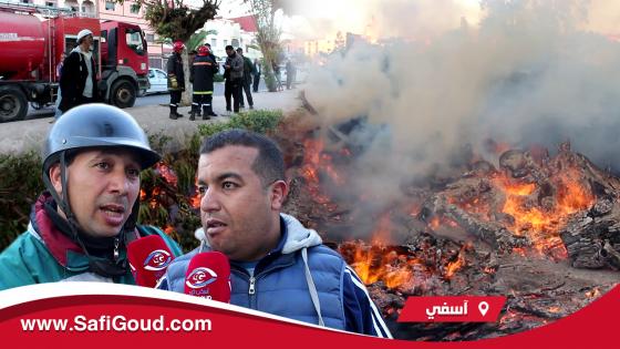 فيديو : كيفاش شعلات العافية في مستودع الأغراس ديال بلدية آسفي؟