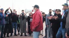 كورنيش آسفي..الاحتجاجات مازال مستمرة