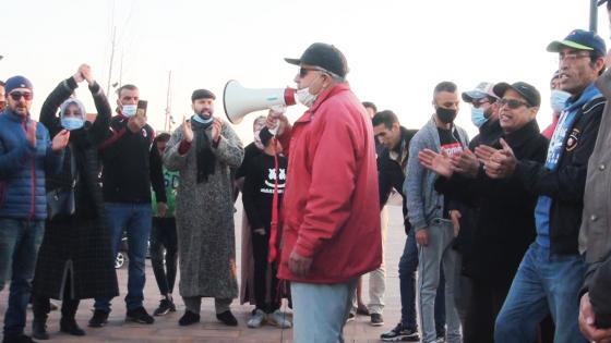 كورنيش آسفي..الاحتجاجات مازال مستمرة