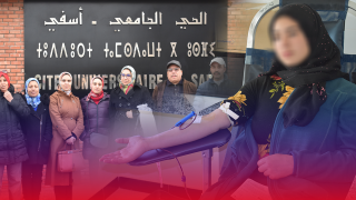 فيديو : نزلاء ومسؤولي الحي الجامعي بآسفي ينخرطون في حملة للتبرع بالدم