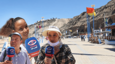 فيديو : شاطئ آسفي..النظافة حاضرة والأمن حاضي الكبيرة والصغيرة والزوار عاجبهم الحال