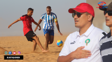 حسام الدين الصنهاجي يكشف عن أسباب غياب الكرة الشاطئية في مدينة أسفي و نجاحه في أول تجربة لك في تنظيم بطولة