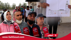 فيديو : سكان حي لمياء باسفي يطاردون حلم بناء مسجد وغياب مرافق اخرى يؤرقهم