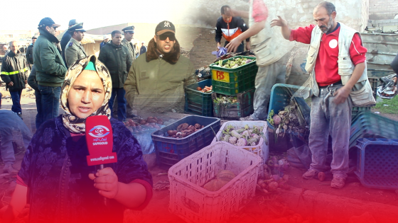 بالصوت والصورة : سلطات آسفي في مواجهة “سوق ساعة” جديد بمنطقة كاوكي