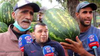 بائعي الدلاح بآسفي..عمرنا شفنا هاد الخير وهاد الأثمنة، والله يكون في عون الفلاحة بشيشاوة