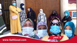 فيديو مؤثر..عاملات تنظيف بشركة بآسفي.. 5 أشهر ماتخلصو ومول الشركة لايحهم كيموتو بالجوع