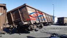 فيديو : التران خرج على السكة وحبس حركة المرور داخل المرسى ديال آسفي