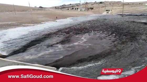 فيديو :ياربي السلامة… شوفو أخطر فيضان بمدينة اليوسفية في زمن الحجر الصحي