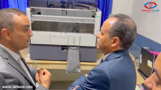 العامل شاينان يتفقد مركز تحاقن الدم بعد إعادة ترميمه وتجهيزه بآليات متطورة