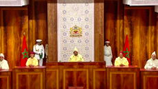 النص الكامل للخطاب الملكي في افتتاح الدورة الأولى من السنة التشريعية الرابعة