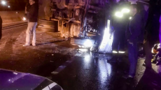 إصابة 25 شخصا بجروح في حادثة سير بالطريق السيار الرابط بين واد أمليل وفاس