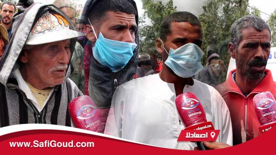 بالصوت والصورة : ناس جماعة اصعادلا…راه كنموتو بالجوع وحرمونا من القفة