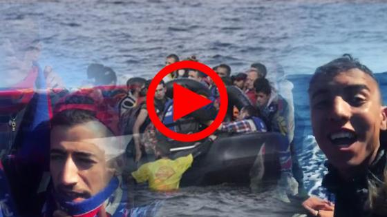 فيديو : أعضاء بالفصيل المساند لنادي أولمبيك آسفي “الشارك” يوثقون محاولة هجرتهم السرية نحو أوربا