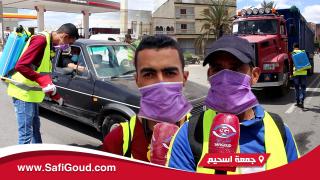 فيديو :الشباب وليدات جمعة اسحيم متطوعين ومتجندين للتعقيم والتوعية وخدمة مدينتهم والوطن