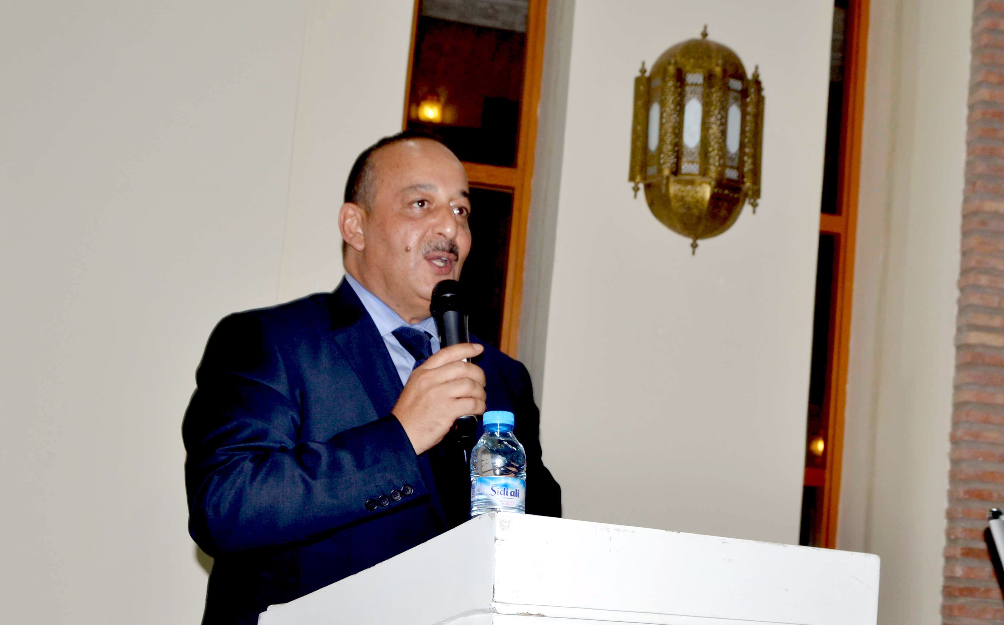 Le Conseil des sages de la Ligue des écrivaines du Maroc tient une réunion à Marrakech, en présence de M. Mohamed El Aaraj.