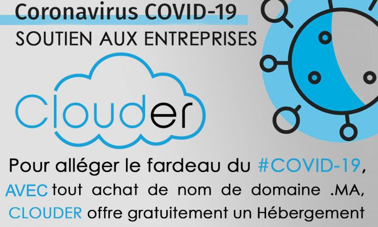 شركة CLOUDER تساهم في حملة مواجهة جائحة كورونا بتوفير استضافة مجانية للمواقع الالكترونية