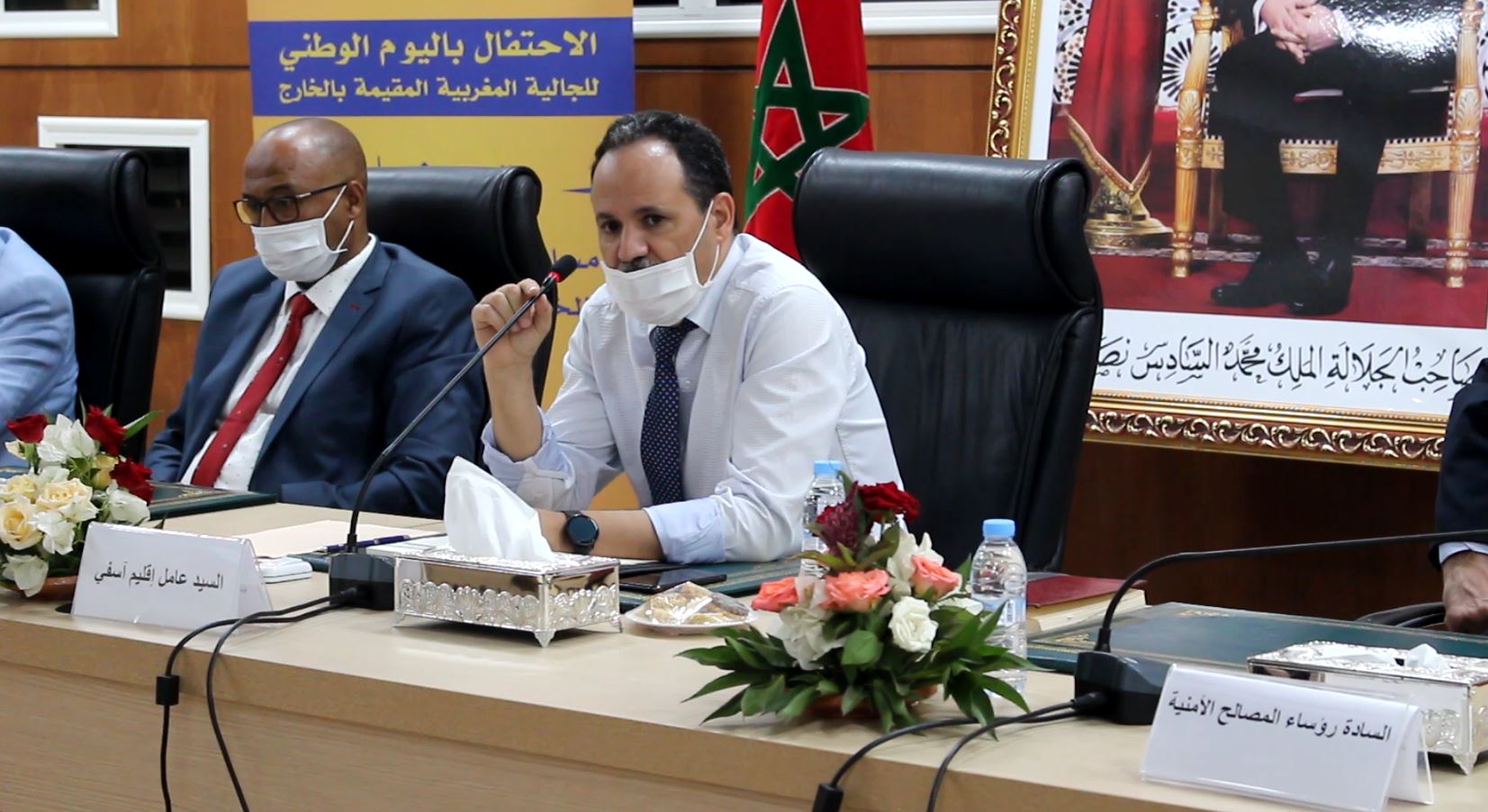 العامل شينان خلال اليوم الوطني للمهاجر…رغم كورونا…عجلة الاقتصاد كتدور في آسفي وباجراءات صارمة