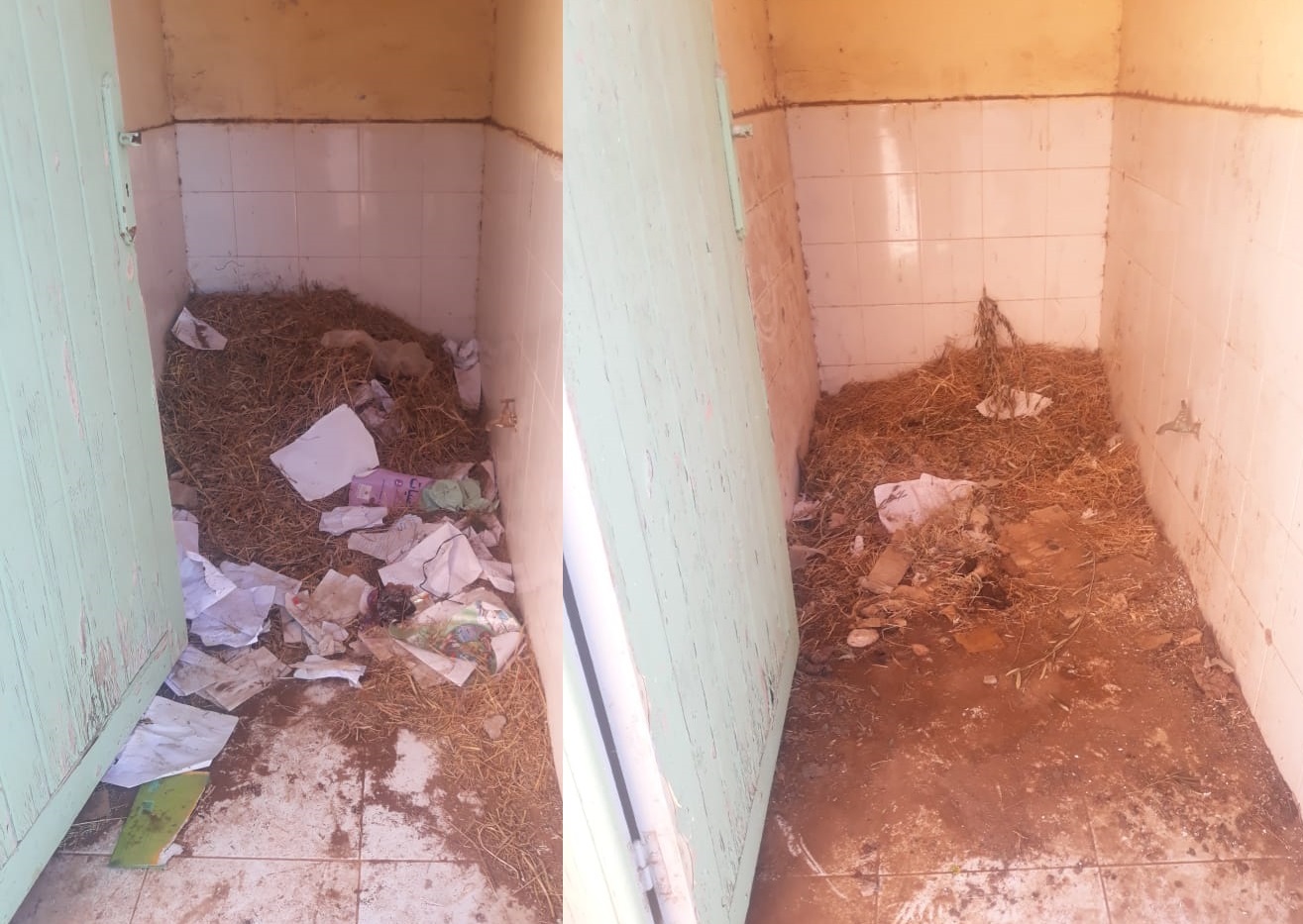 صور صادمة: واش نايب التعليم بآسفي فايق؟منع تلاميذ مدرسة الشويحات من استعمال المراحيض