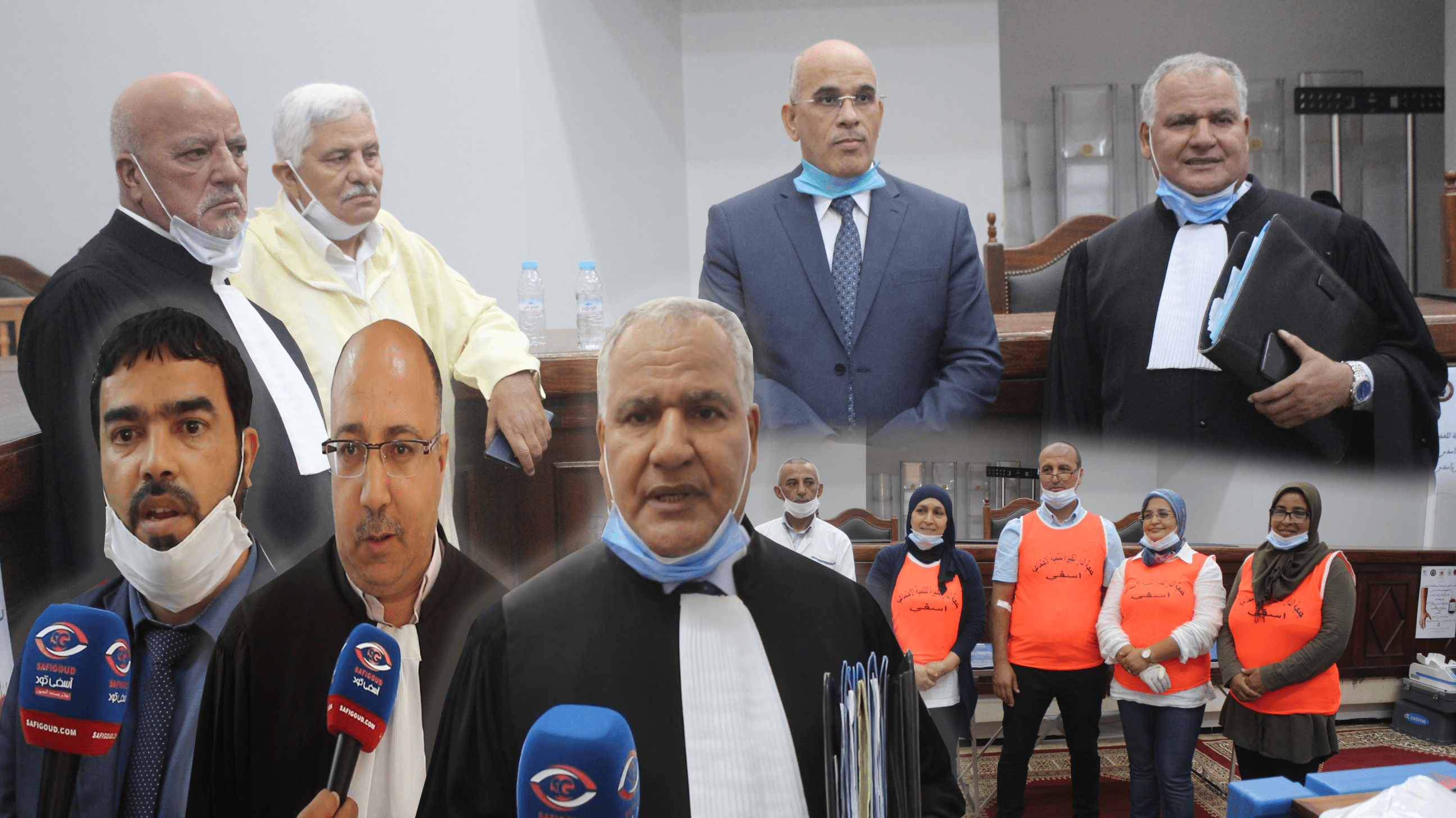 فيديو: أسرة القضاء وهيئة المحامين بآسفي ينظمون حملة للتبرع بالدم تحت شعار”قطرة من دمك حياة لغيرك”