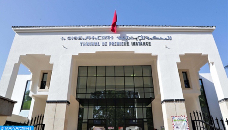 Le ministre de la Justice, M. Mohamed Ben Abdelkader, inaugure les tribunaux de première instance à Souk larbaa et Kénitra. 20072020  Souk larbaa-Kénitra.