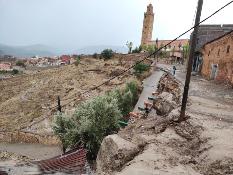 الأمطار بالحوز .. تسجيل 42 ملم في 60 دقيقة